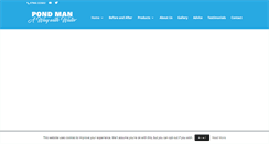 Desktop Screenshot of pond-man.co.uk